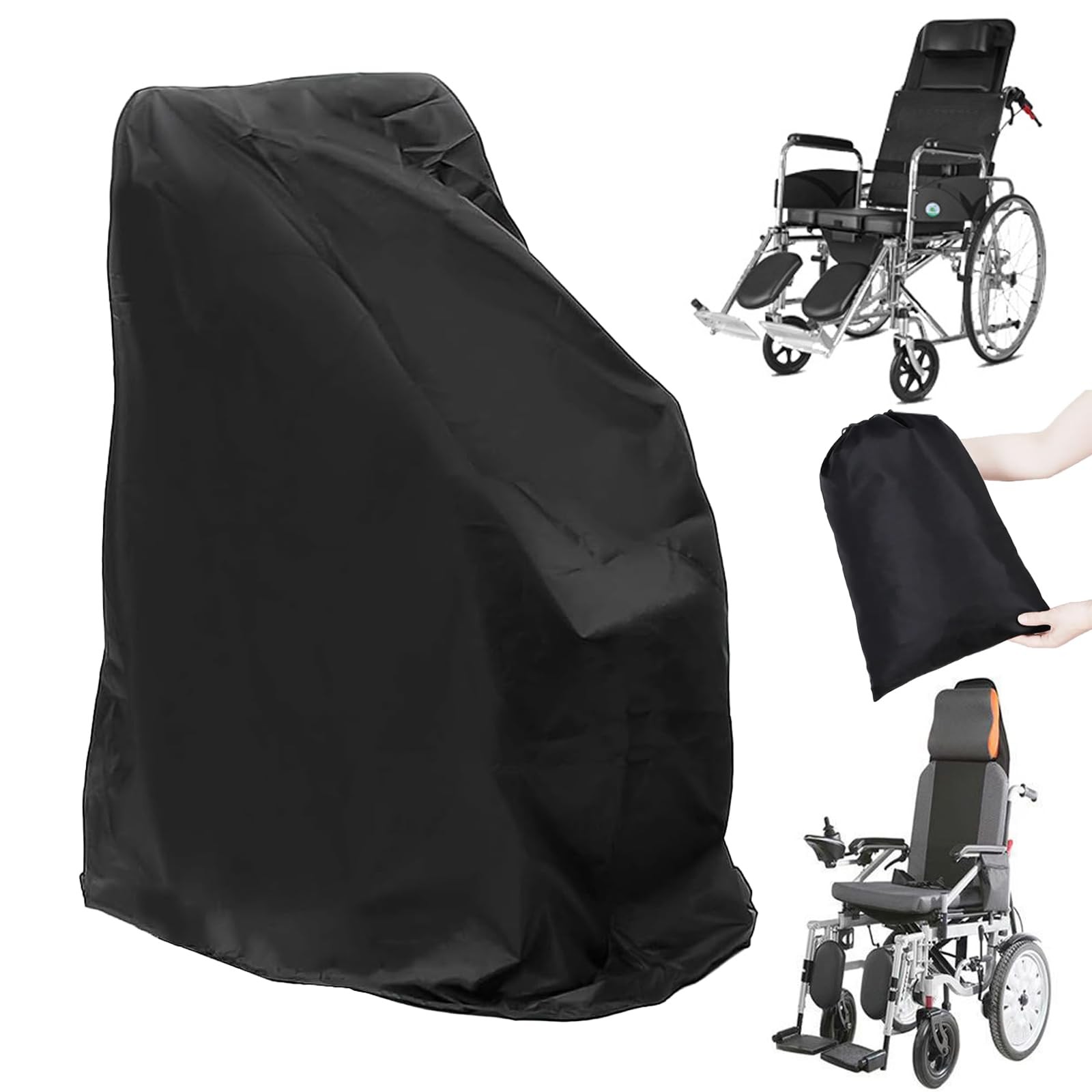 Wheelchair Cover, Electric Waterproof, Mobility Scooter Storage for Travel