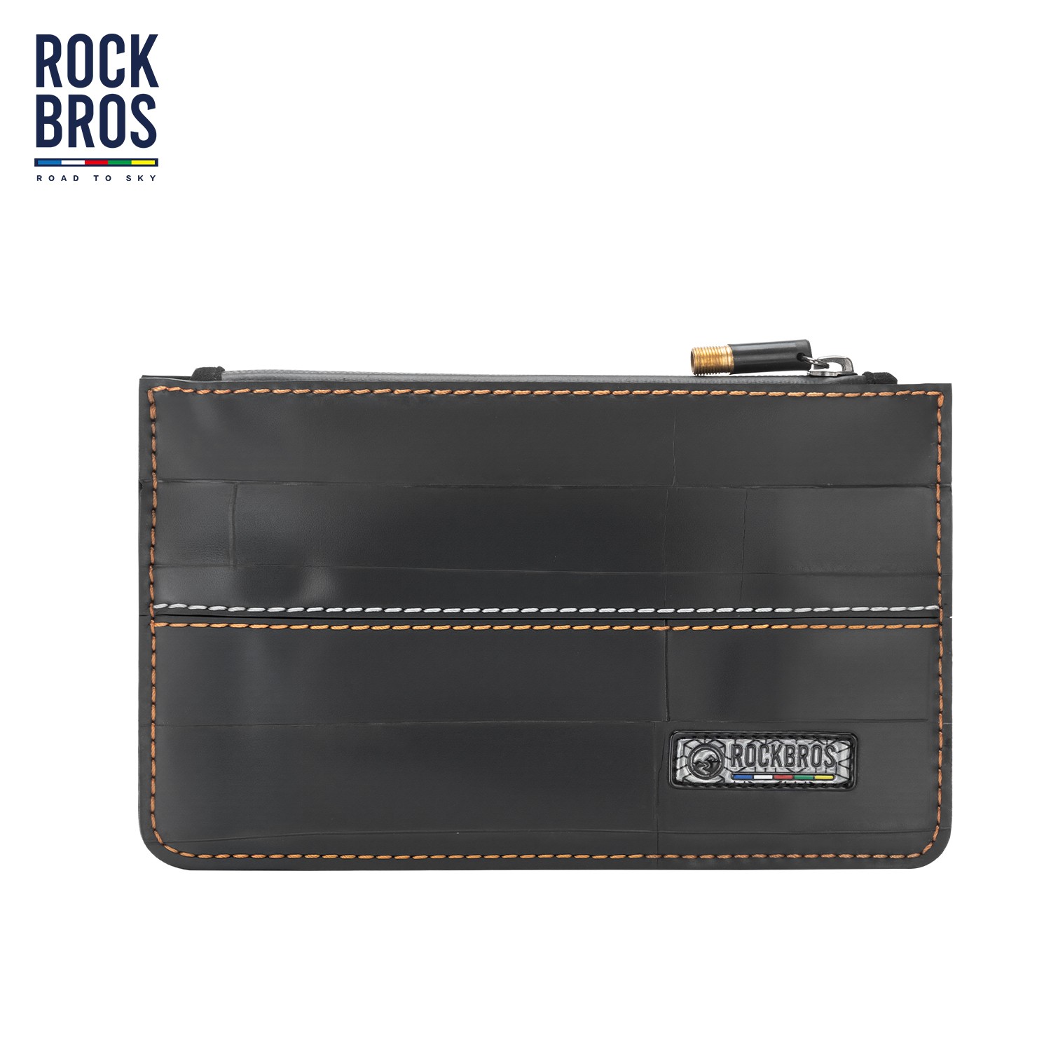 ROCKBROS Road To Sky Cycling Wallet Soft Rubber Tire Phone Pouch Phone Wallet