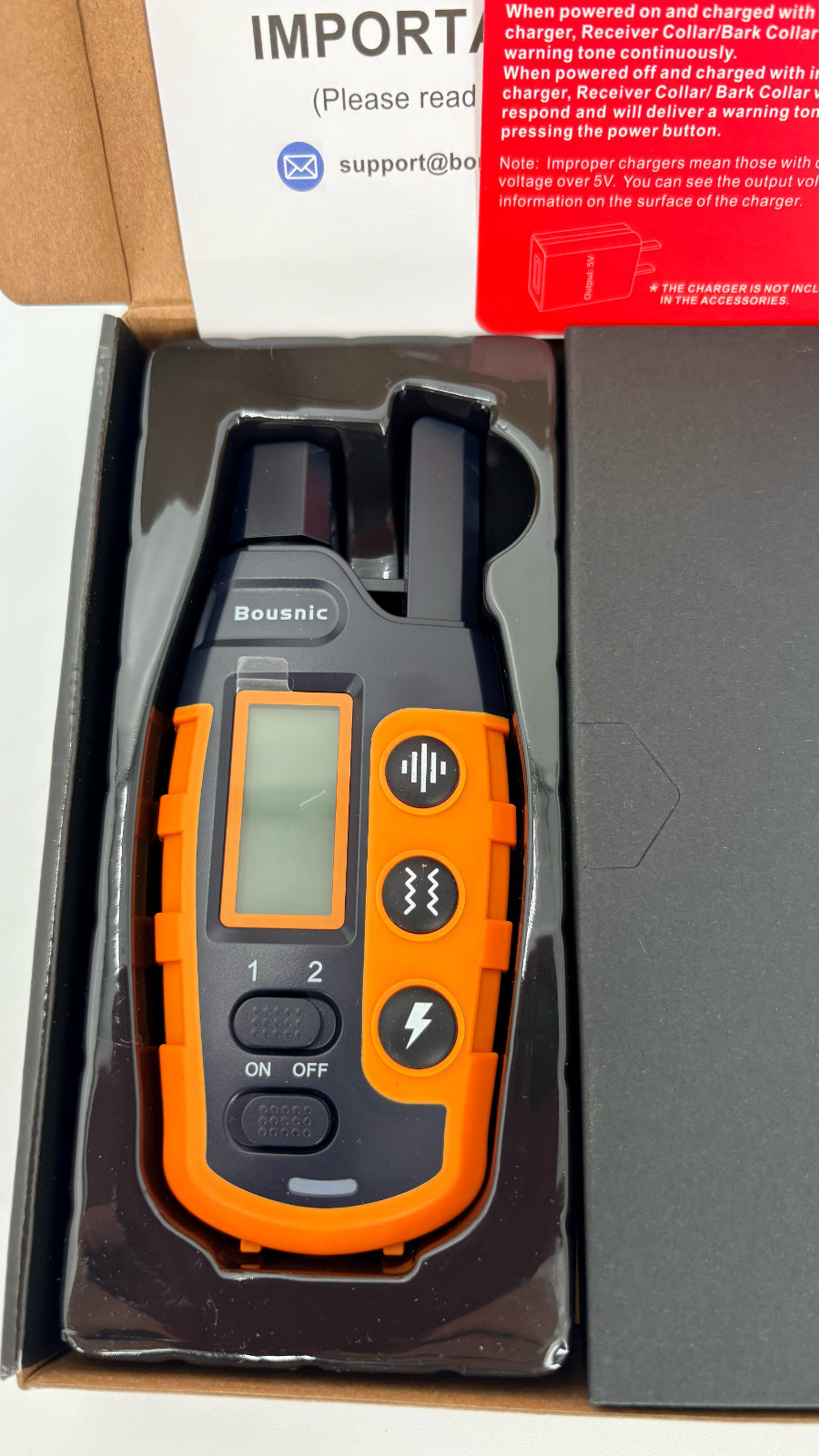 Dog Shock Collar 3300Ft Remote Training for 5-120lbs, Waterproof, Rechargeable