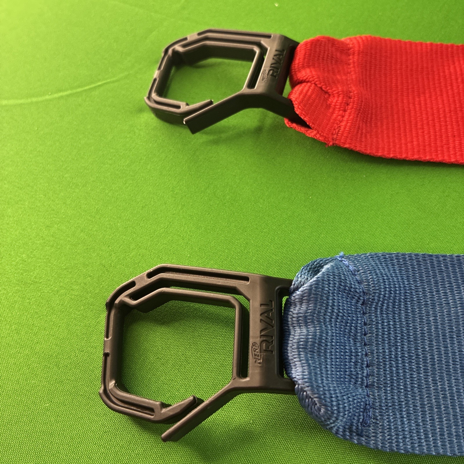 NERF RIVAL Blue And Red Team Flags - Capture the Flag Original ( 20” X 2” )