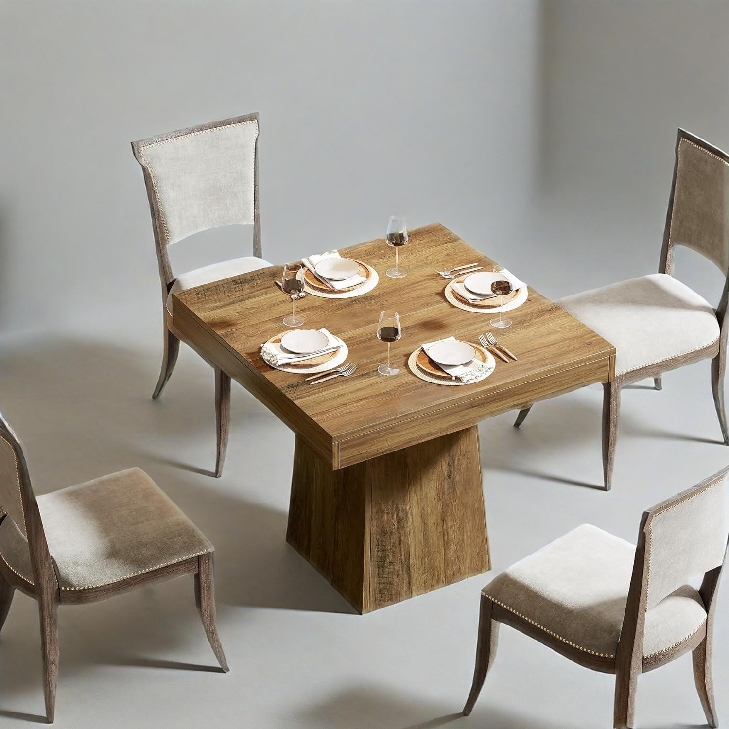 Square Dining Table Office Desk
