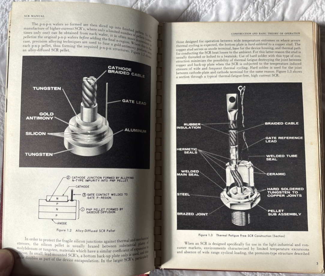 General Electric Silicon Controlled Rectifier Manual 1964 Third Edition