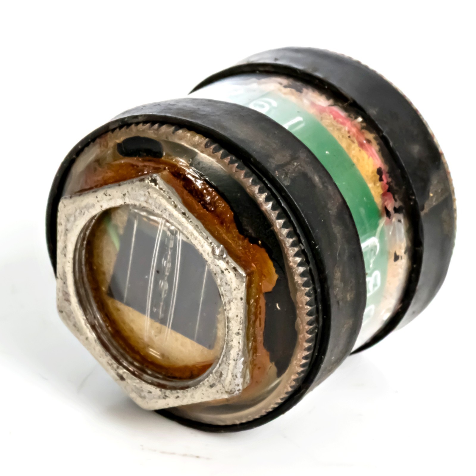 HAM Unknown Device - Solar Cell & Speaker? - W7DBJ in 1977 - 1.25" Long