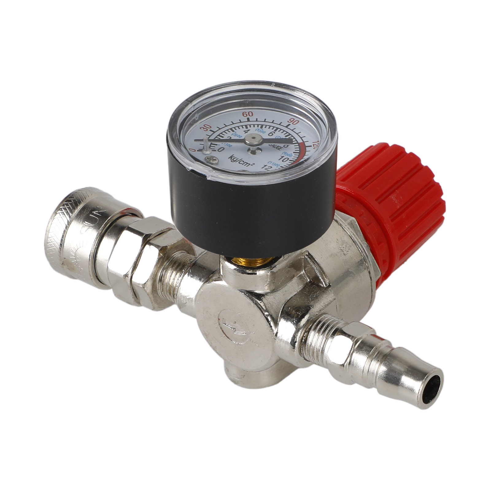 1/4" Pressure Regulator Air Compressor Adjustable Gauge Valve Control 175Psi R10