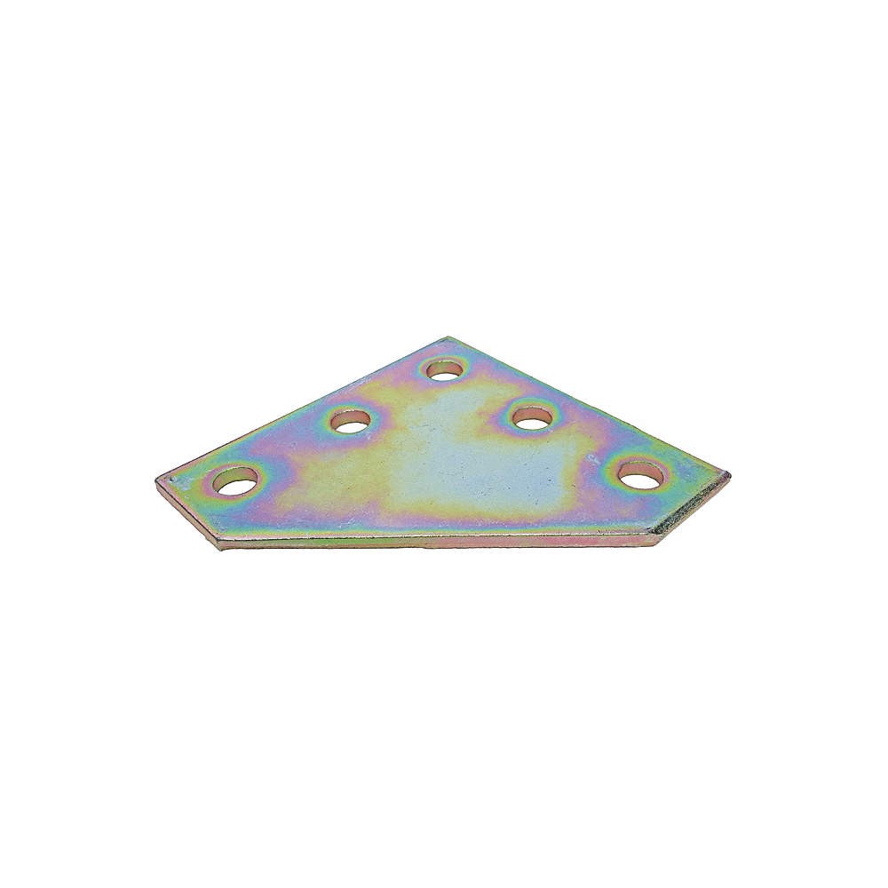 GRAINGER APPROVED V353Y Corner Plates,Steel 2HAJ5