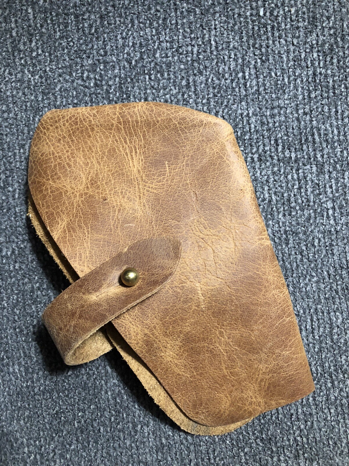 genuine Leather handcrafted muzzleloader Lock Cover