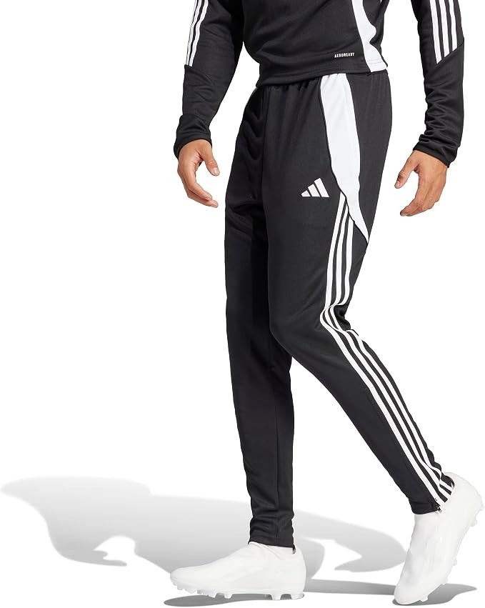 NWT- Adidas Men's Tiro 24 Soccer Tracksuit Pants - Black & White - XL