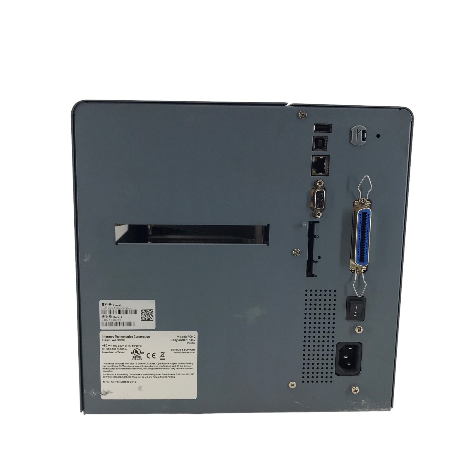 Intermec EasyCoder Model: PD42 Thermal Label Printer #IS7954