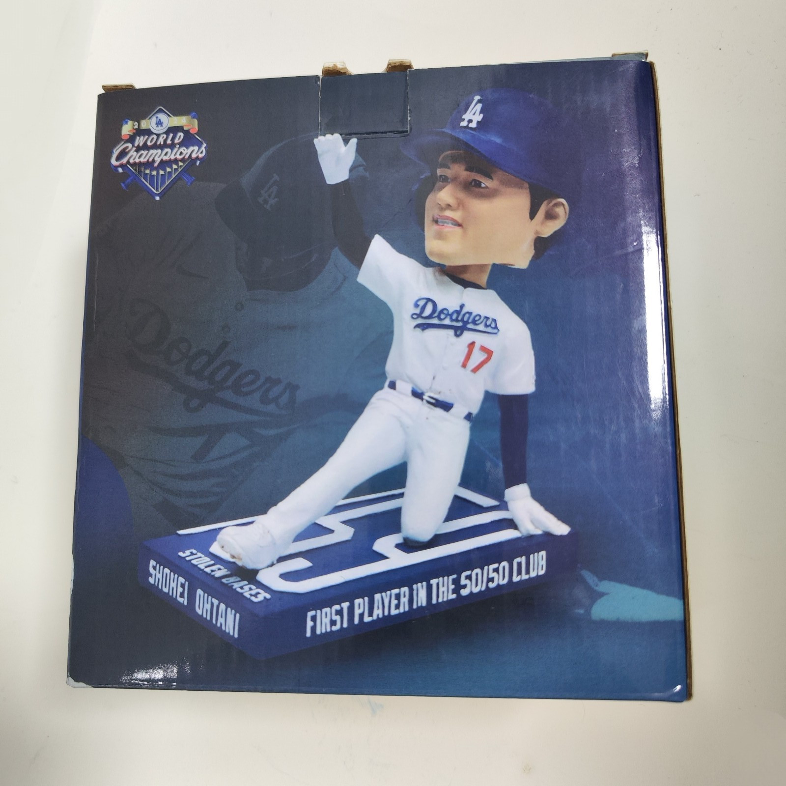 Shohei Ohatni Dodgers 50/50 CLUB Silding Bobbleheads 2025 New In Box