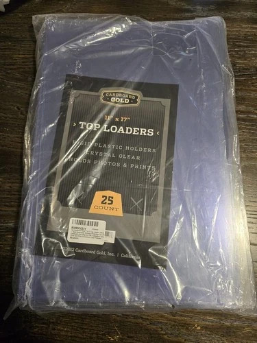 CBG 11X17 Art Print Toploader Holder 25ct Pack