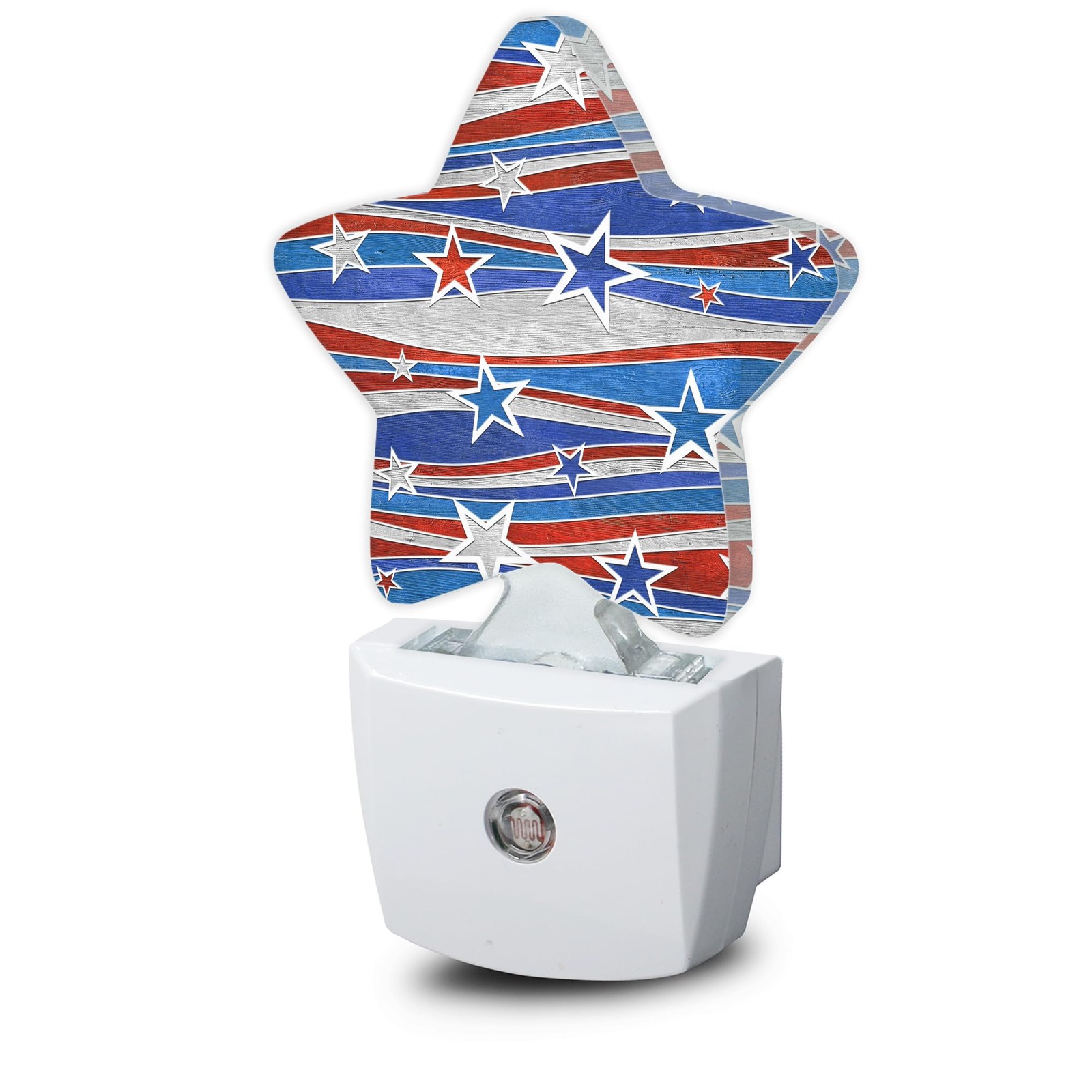 Losthll America Flag Night Light Dusk to Dawn