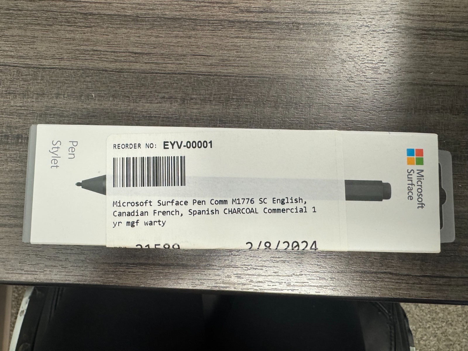 Microsoft Surface Pen Comm M1776 SC English, Canadian French (EYV-00001)