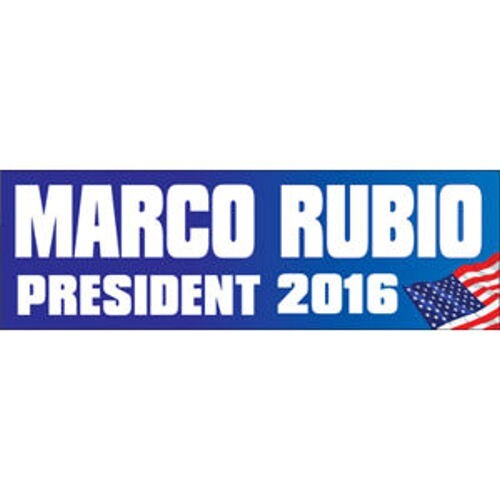 Marco Rubio For President 2016 - Bumper Sticker