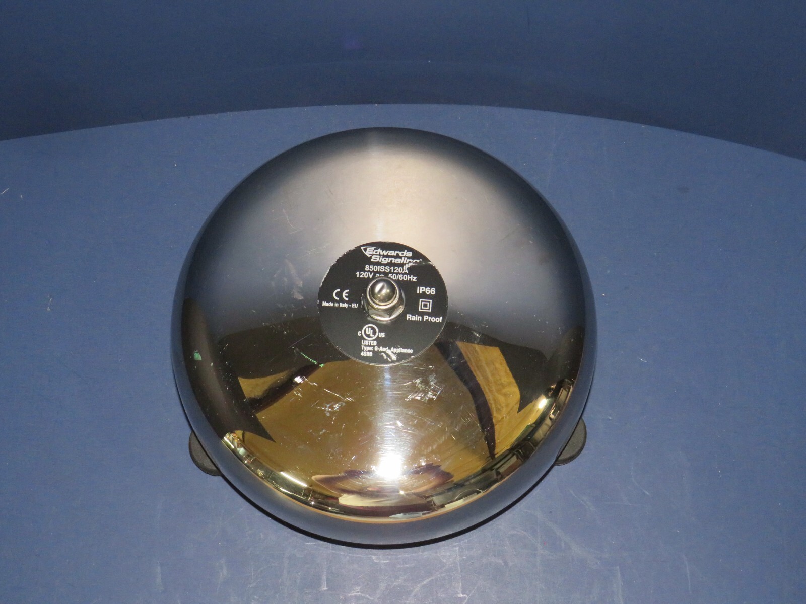 EDWARDS SIGNALING 850ISS120A 850 STAINLESS STELL INDUSTRIAL CLASS VIBRATING BELL