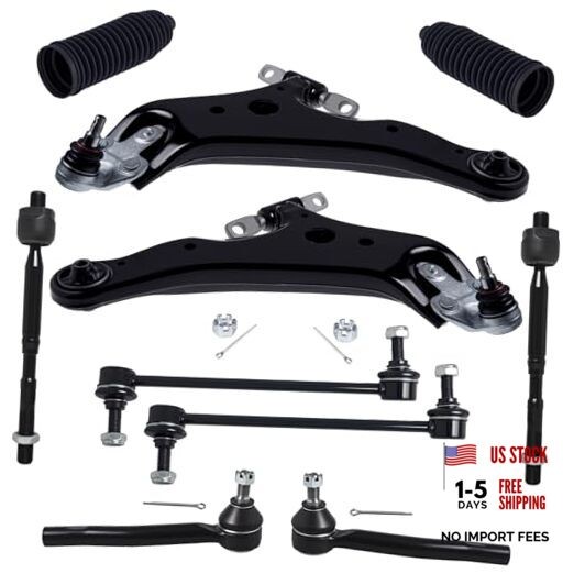 10Pc Suspension Kit Fit For 08-19 To 10Pcs (08-19 Highlander /09-16 Venza)