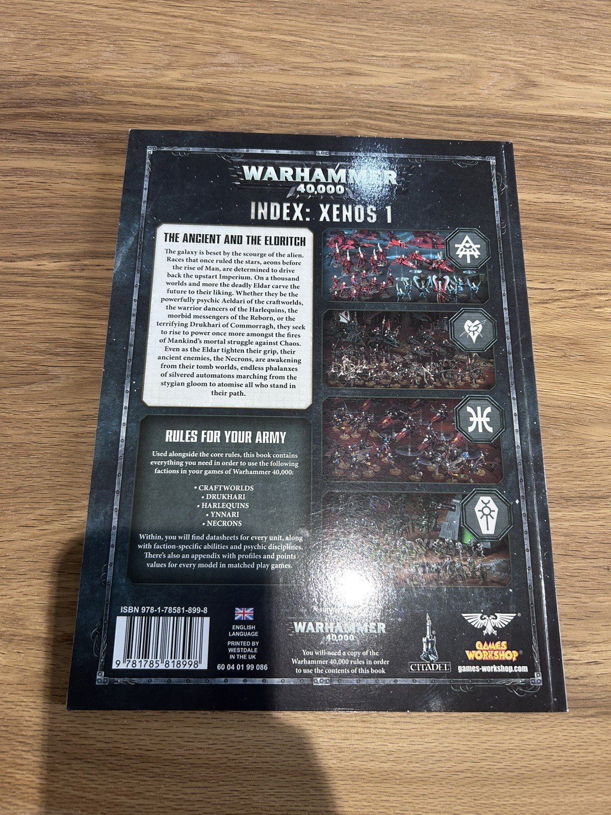 Warhammer 40k Index: Xenos 1 book