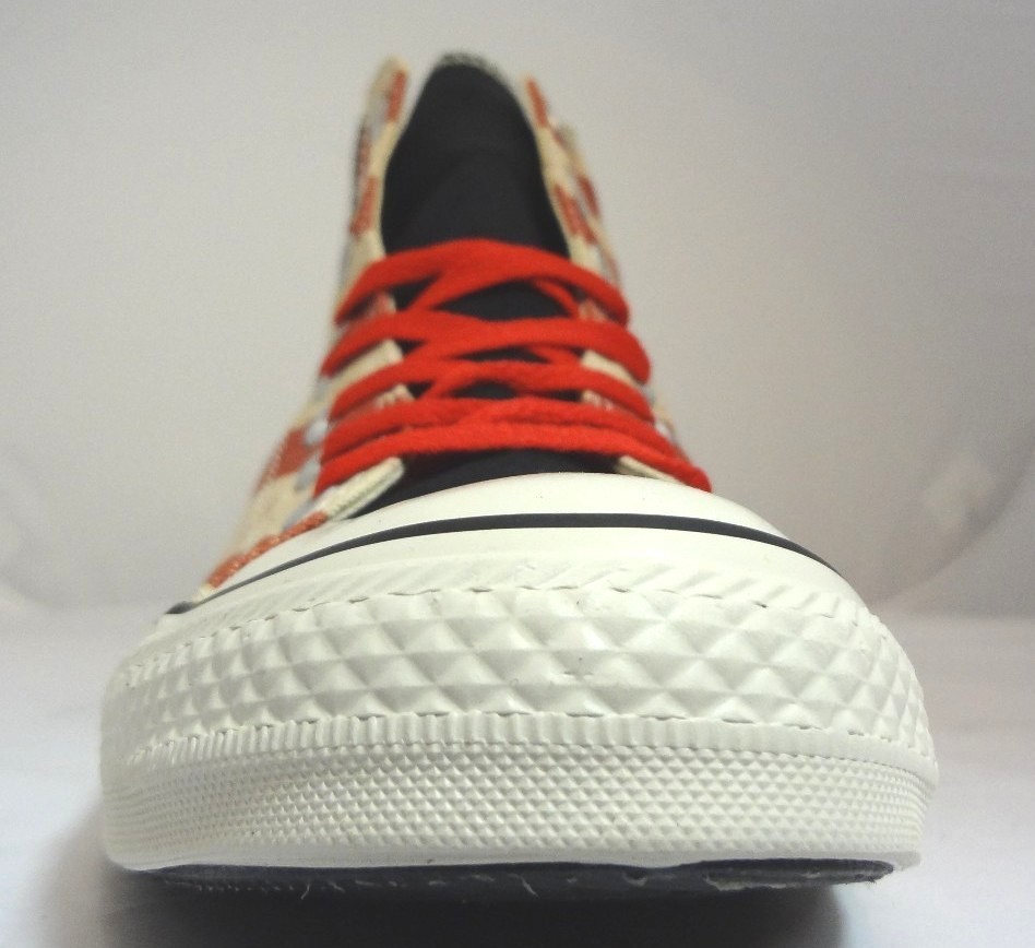 Converse Chuck Taylor All Star Vintage American Flag Black/Fire High Top 144677F