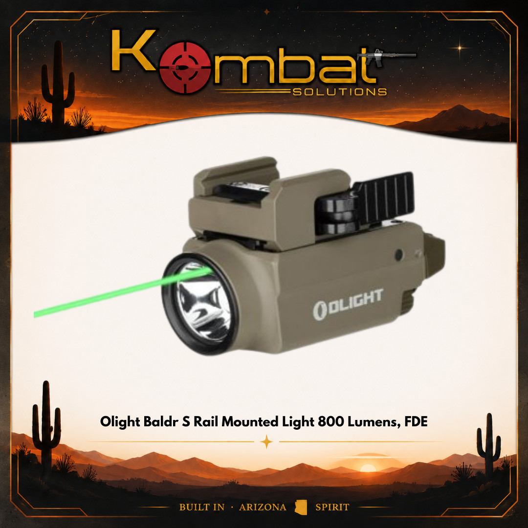 Olight Baldr S Rail Mounted Light 800 Lumens, FDE