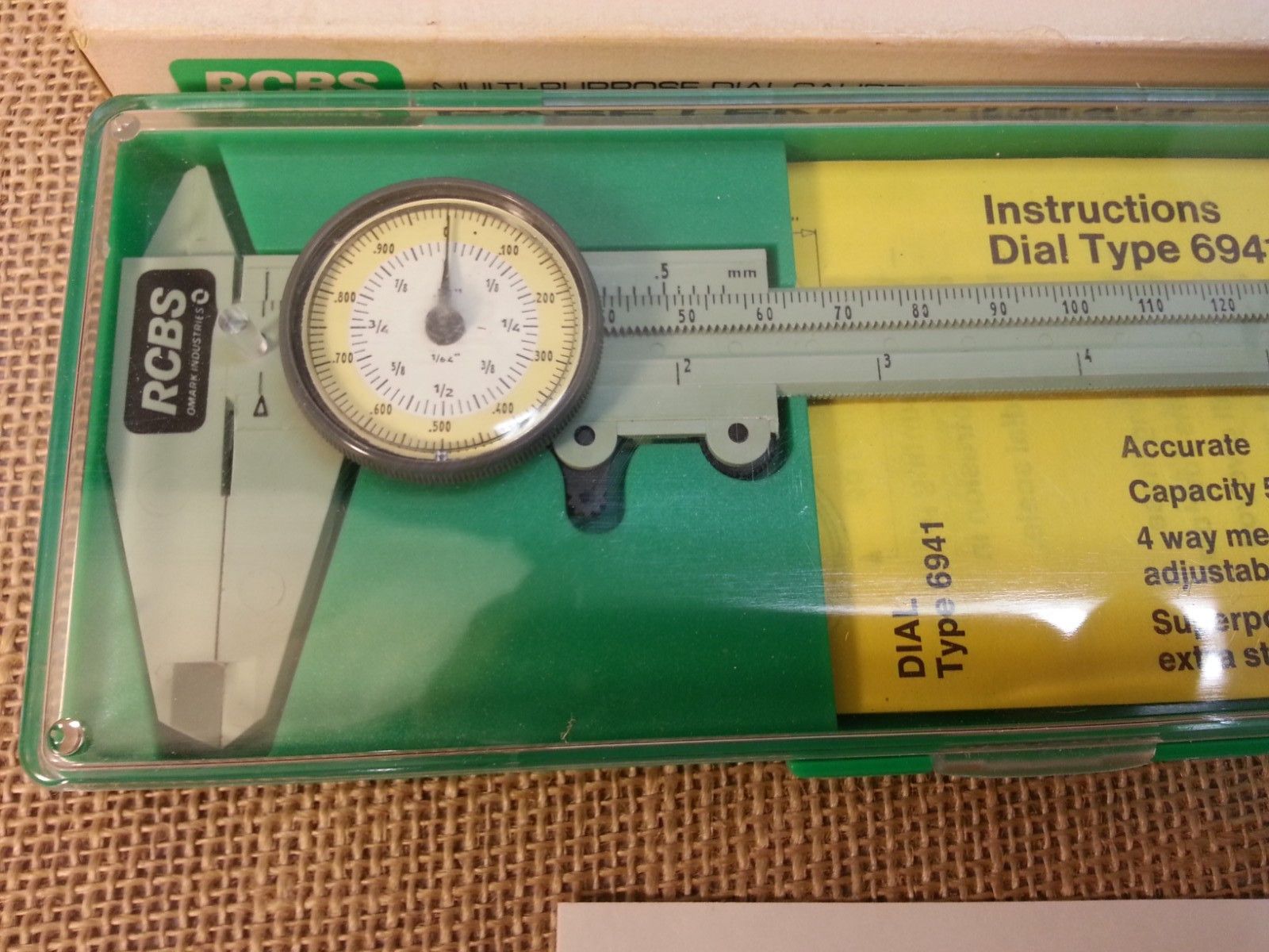 RCBS #09448 Case length Gauge Dial Caliper