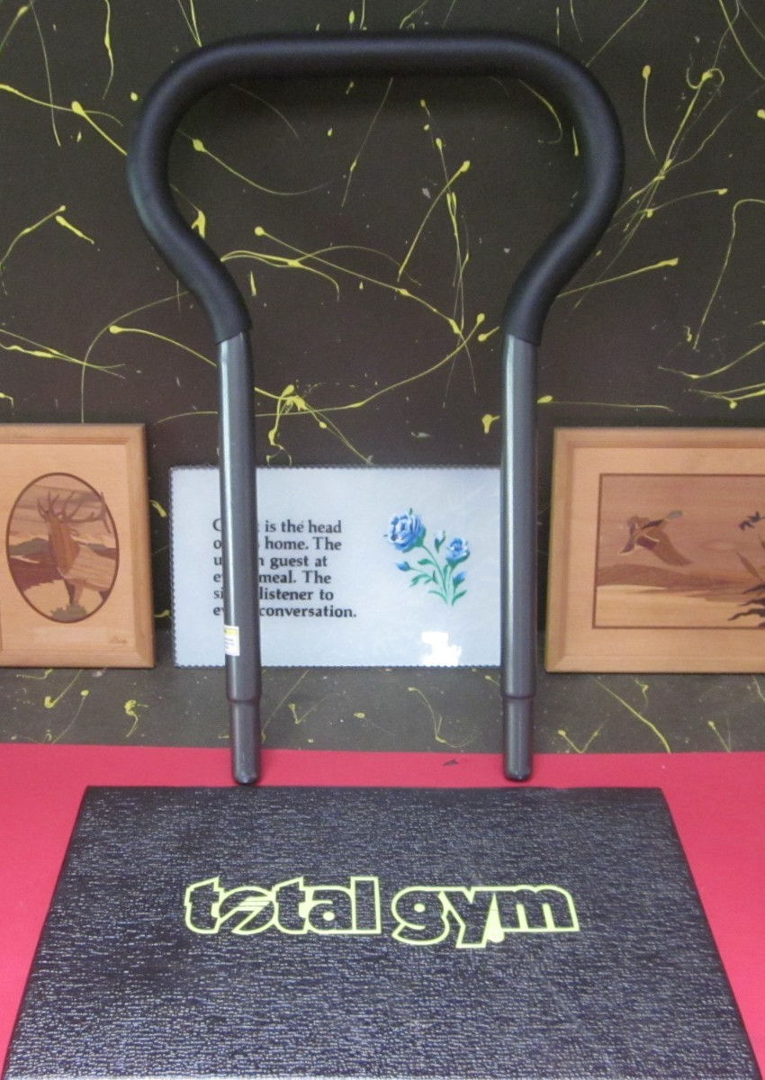 Total Gym Premier replacement parts - toe bar and mat