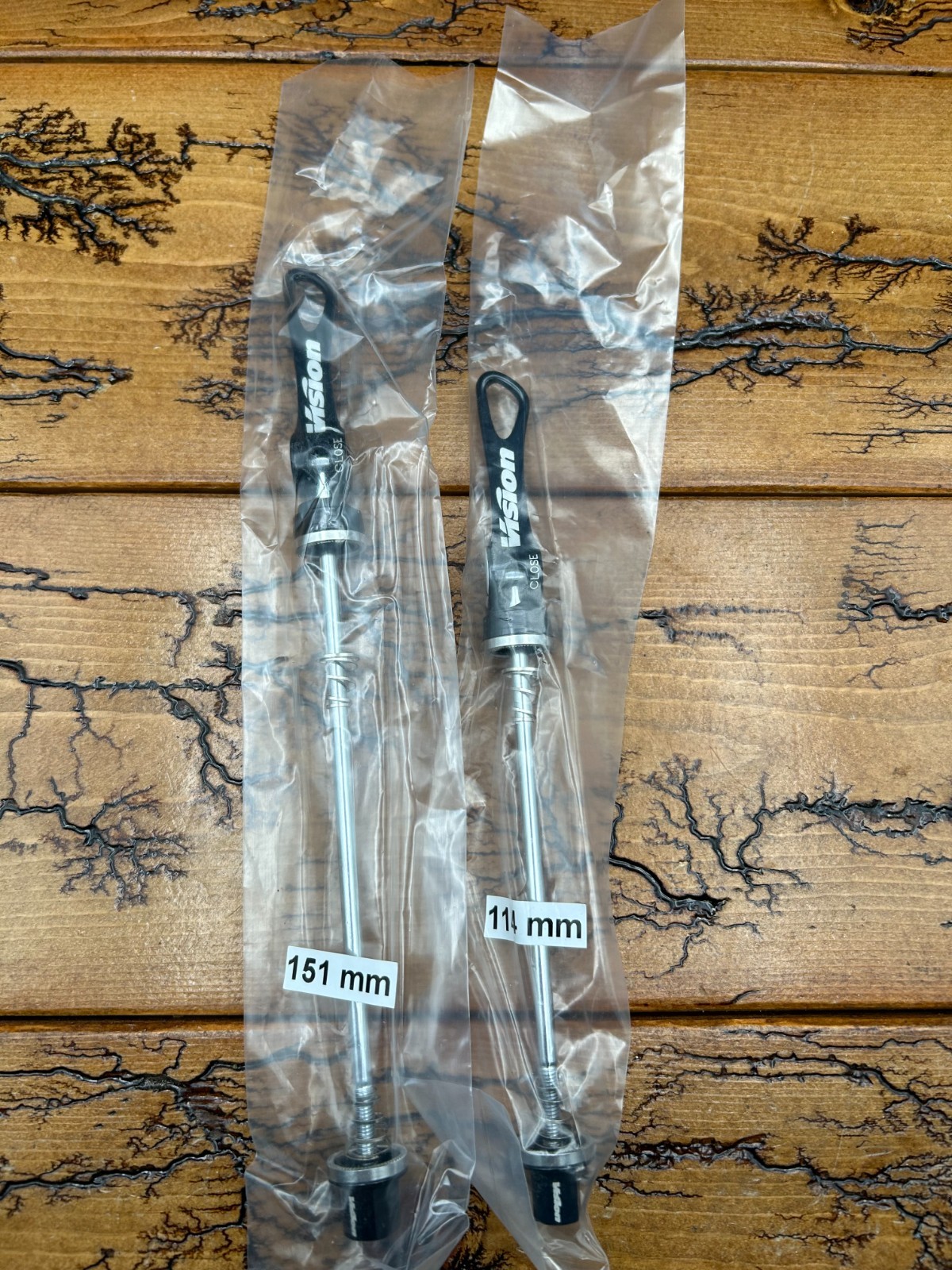 Vision Quick Release Road Bike Skewer Set