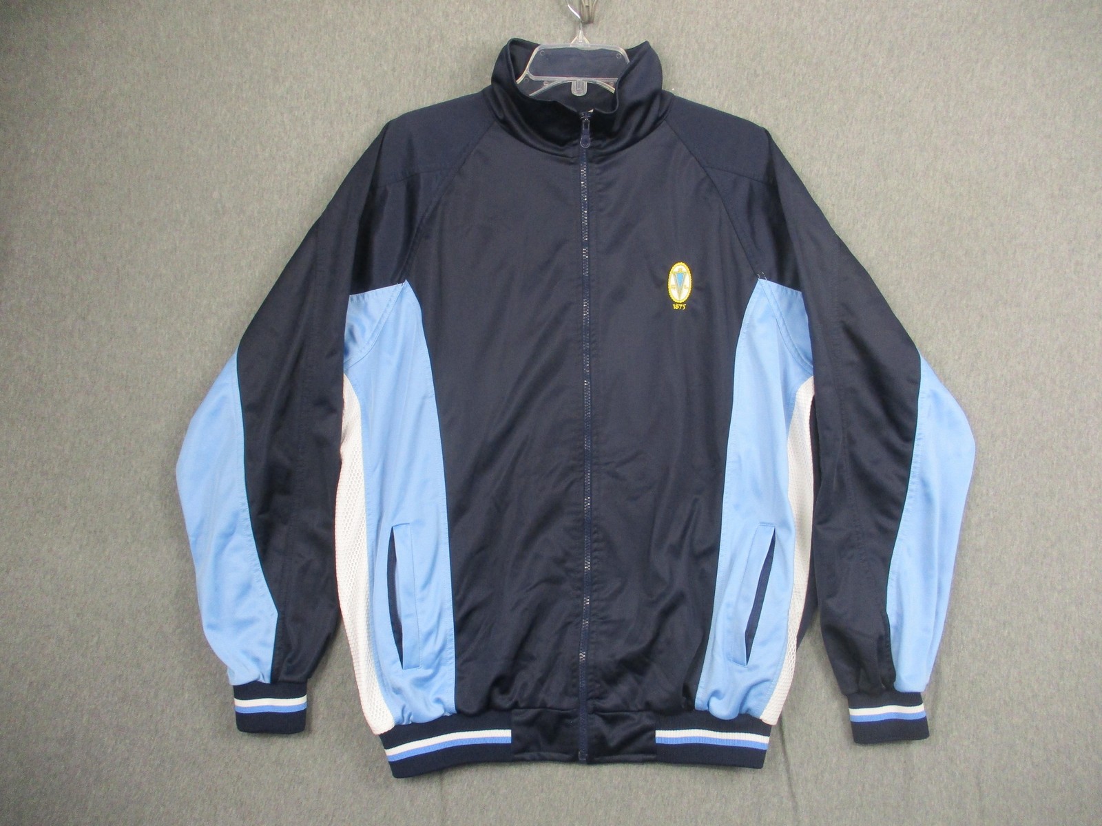 Club de Regatas Lima Jacket Men's Navy Blue Full Zip Track Warm Up CRL 1875