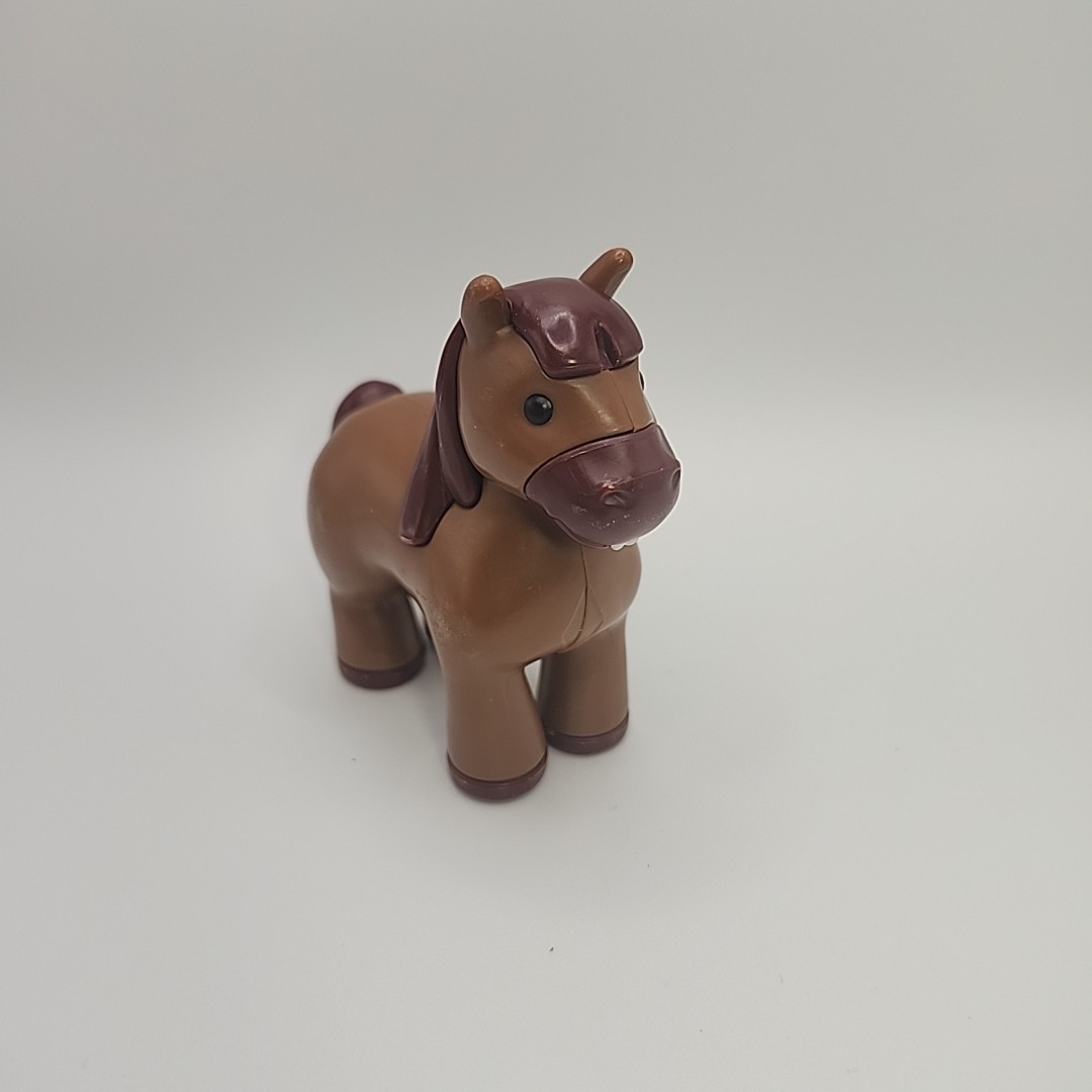 Horse Figure From Dickie Toys 204115002 ABC Massey Ferguson Animal Trailer