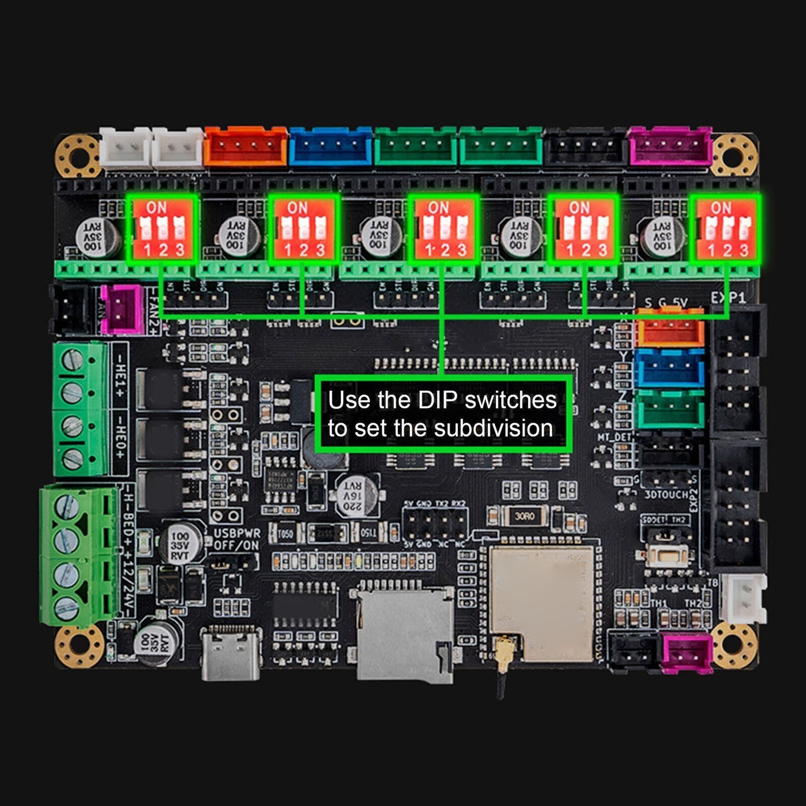 32 3D Printer Motherboard 32 Bit Control Board Additive Manufacturing Product