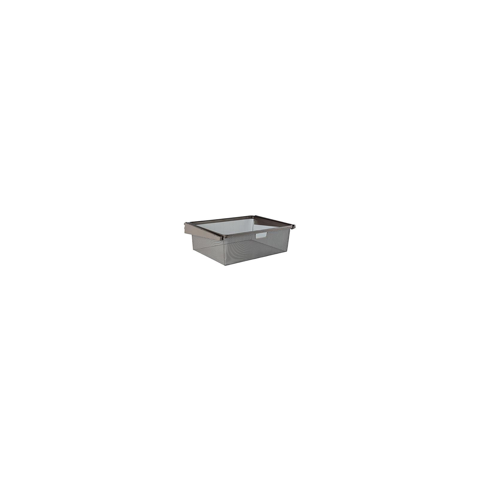 Knape & Vogt 0335A-BSKT-7CN Closet Culture Mesh Basket, Champagne Nickel, 7-In.