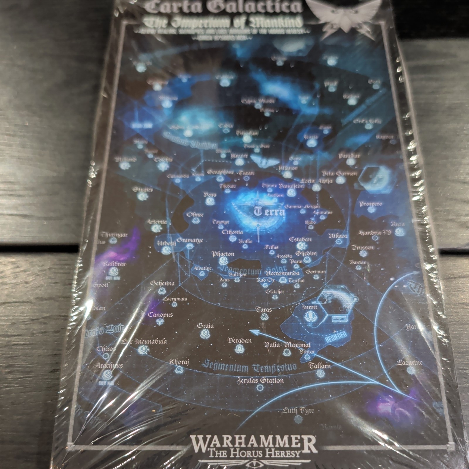 Warhammer 40K The Horus Heresy Carta Galactica: The Imperium of Mankind HUGE MAP