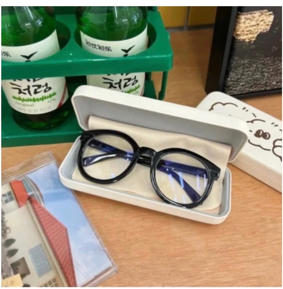 Puppy glasses case