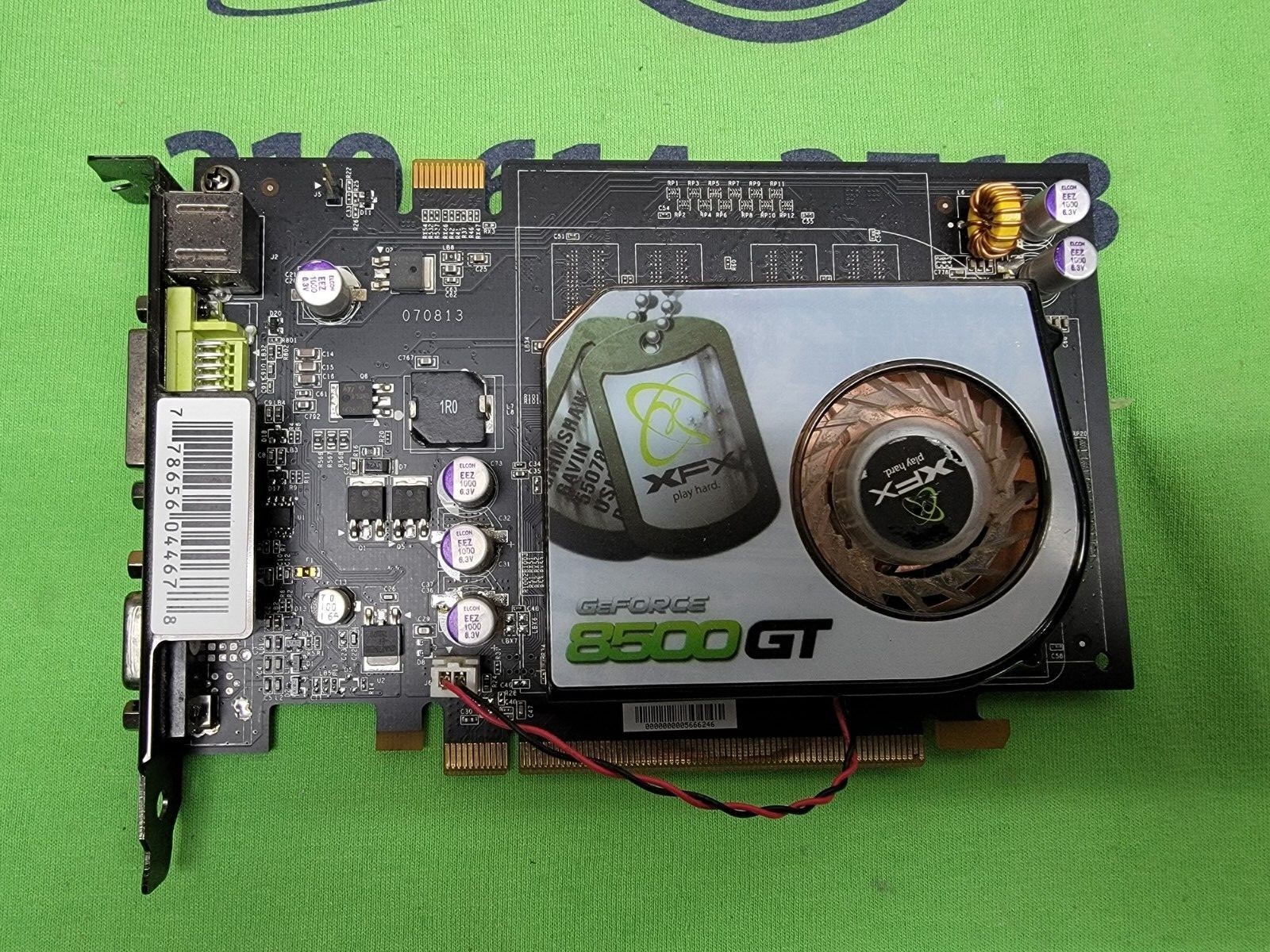 XFX 8500GT 450M 256MB DDR2 TV DVI PCI-E (PV-T86J-WAJG)