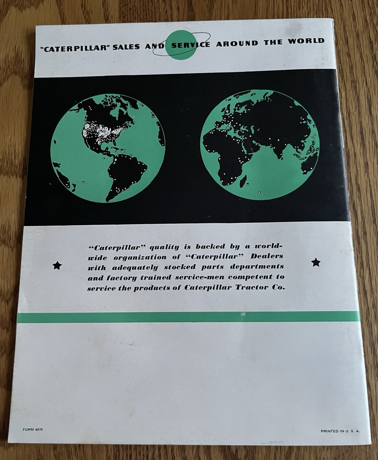 1930’s Caterpillar D8 Diesel Tractor Brochure