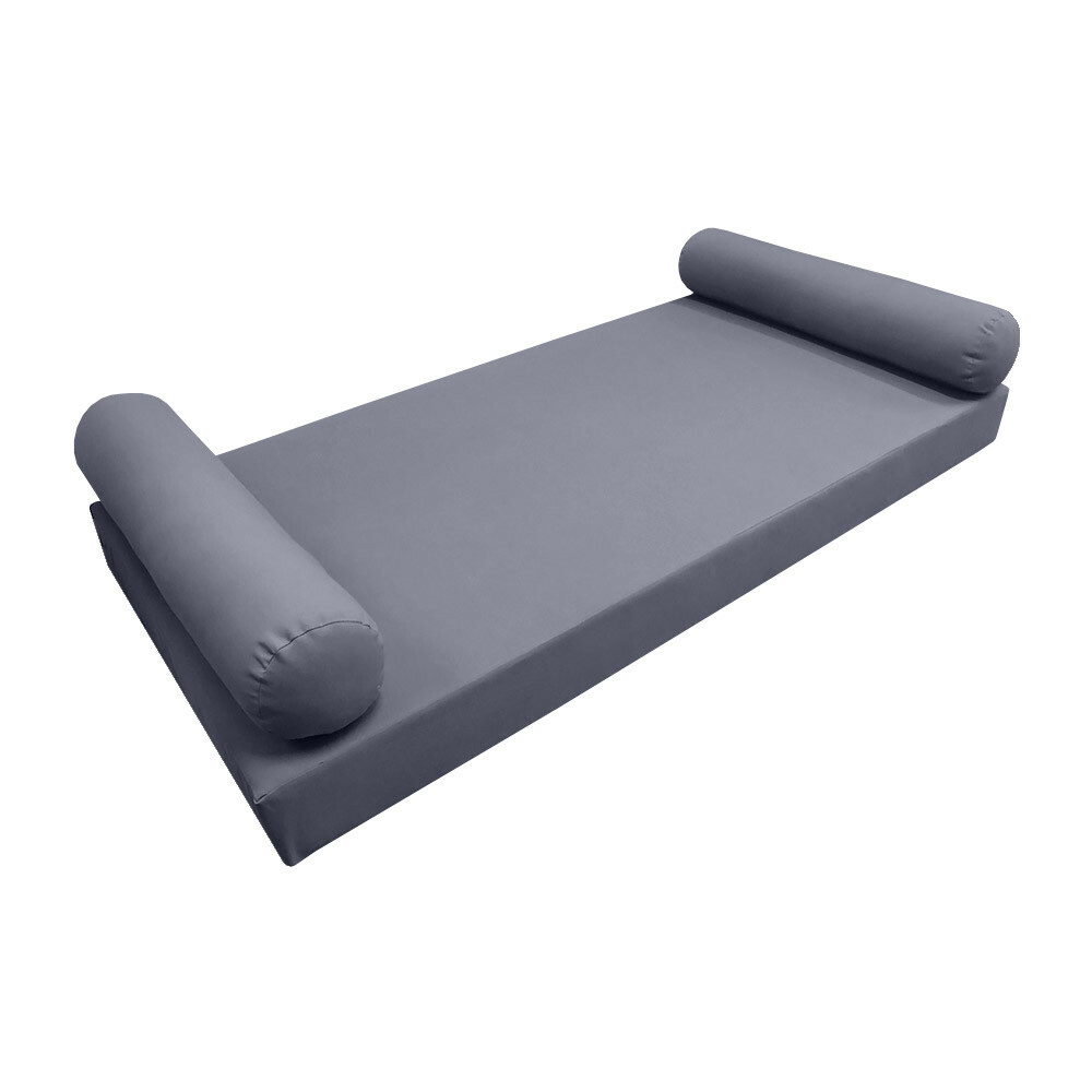 *COVER ONLY*-S5 Daybed Mattress Bolster Pillow Covers Knife Edge Twin-XL-AD001
