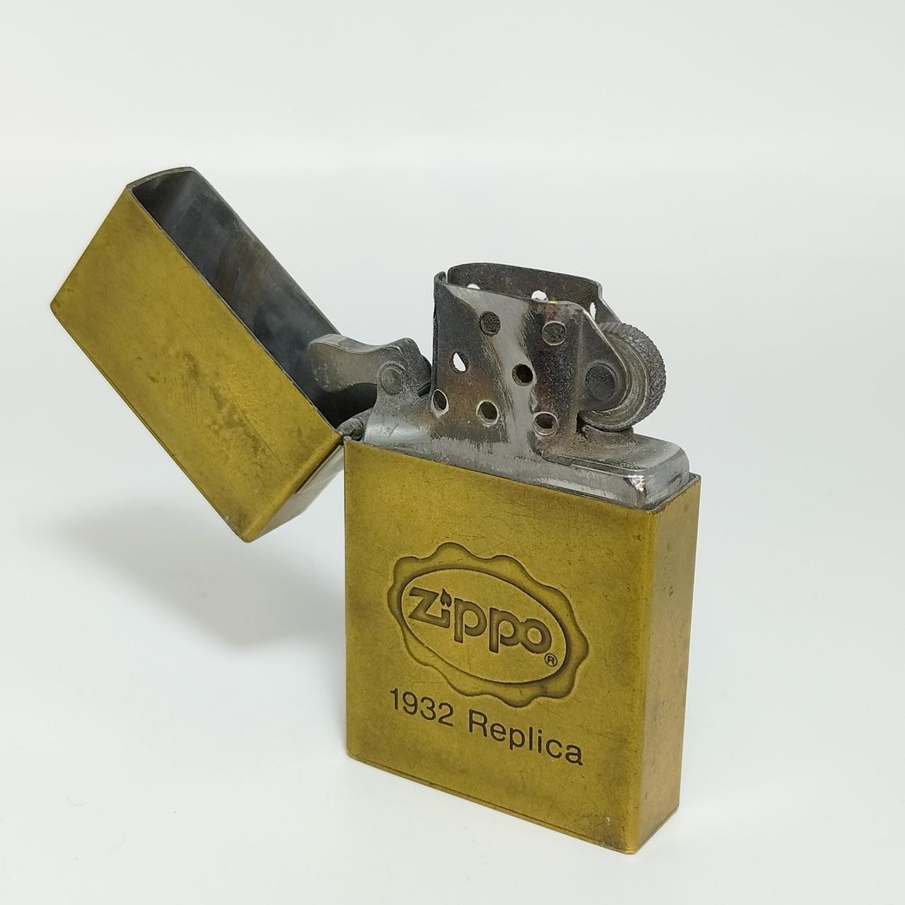 Zippo 1932 Replica Oil Lighter First Release Used