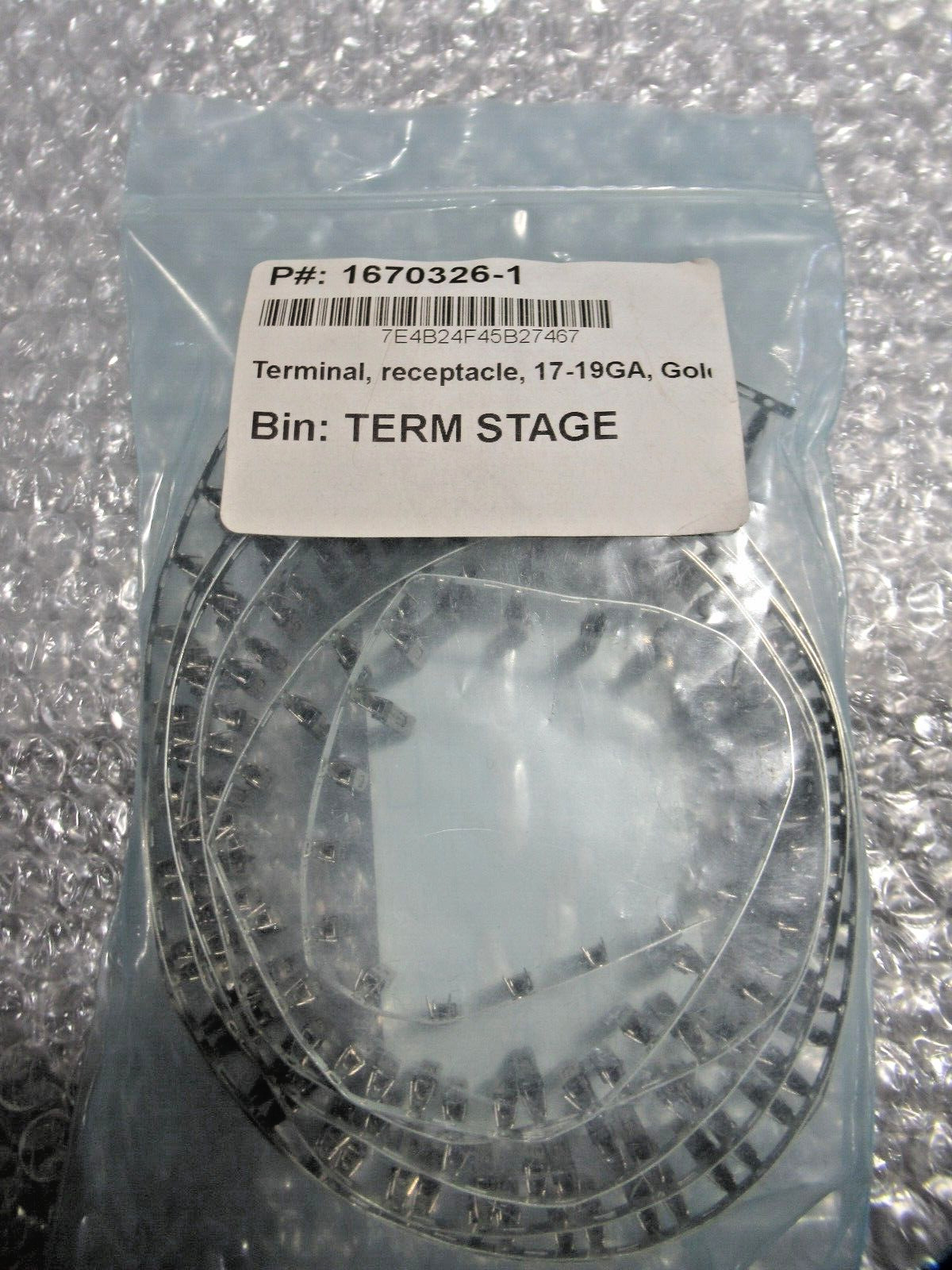 TE Connectivity Connector Socket 18-20AWG Crimp Gold 1670326-1 *Lot of 400*