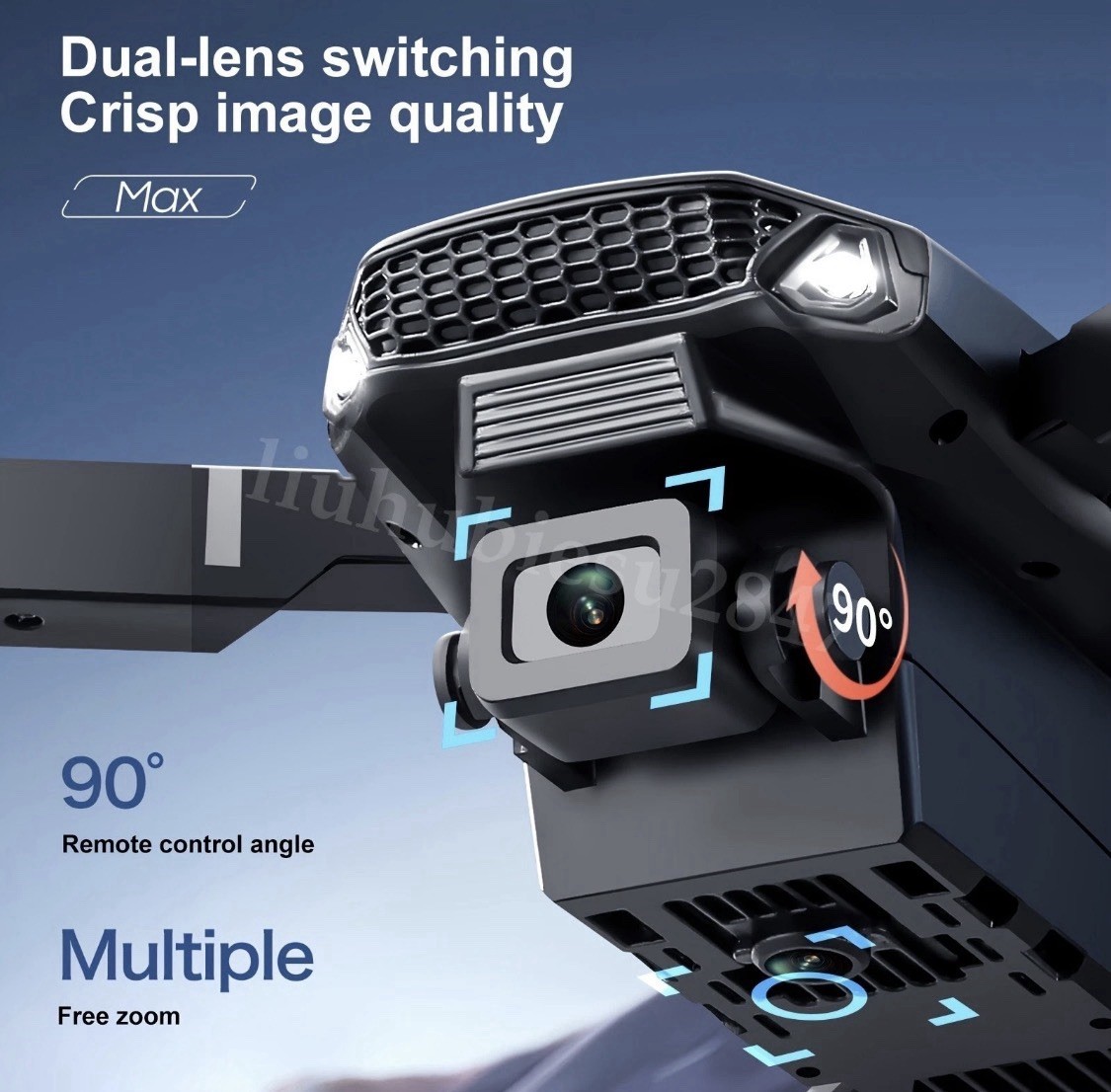 E88 Foldable Drone With Dual Camera,Equipped With Obstacle Avoidance Function MZ