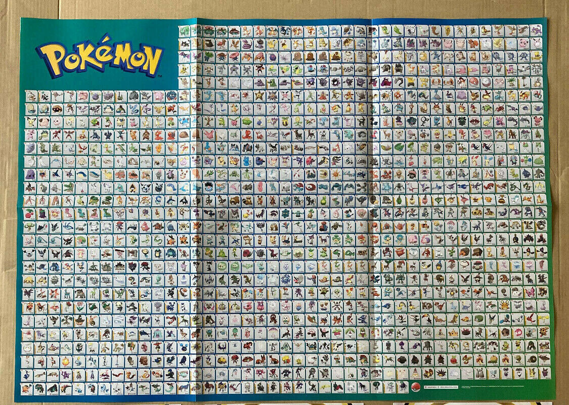 Pokemon Brilliant Stars Promotional Poster 27"x37"