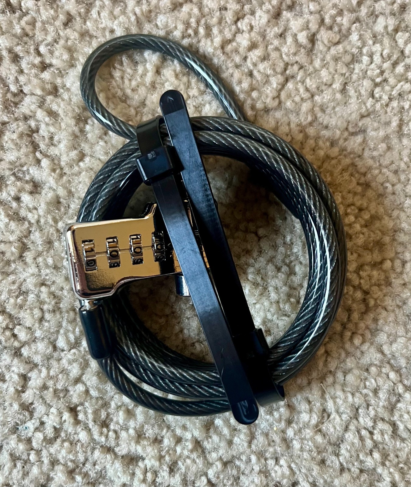 CODi 6.5' 4-Digit Combination Cable Lock for Laptop Desktop Printer LCD NEW