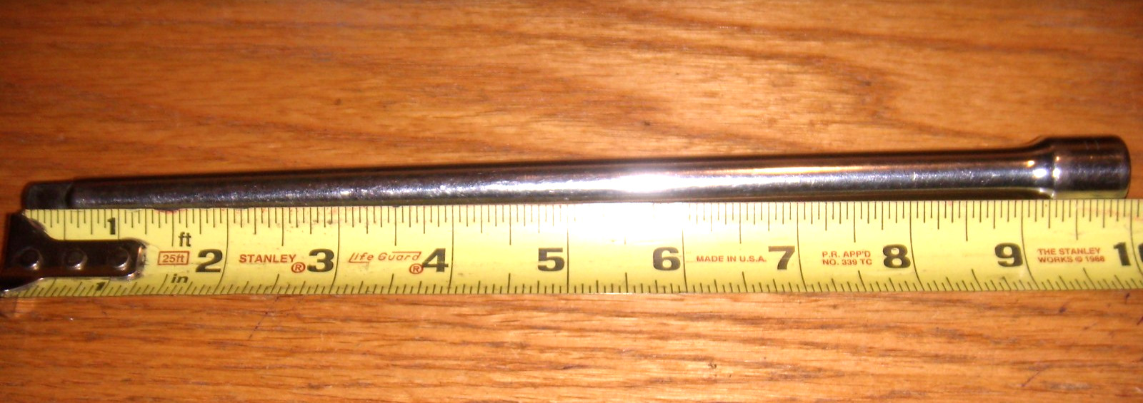 STANLEY WORKMASTER EXTENSION  3/8' DR   10" LONG NEW # 86-208