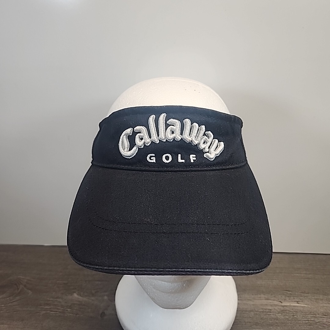 Black Adjustable Callaway Golf Visor