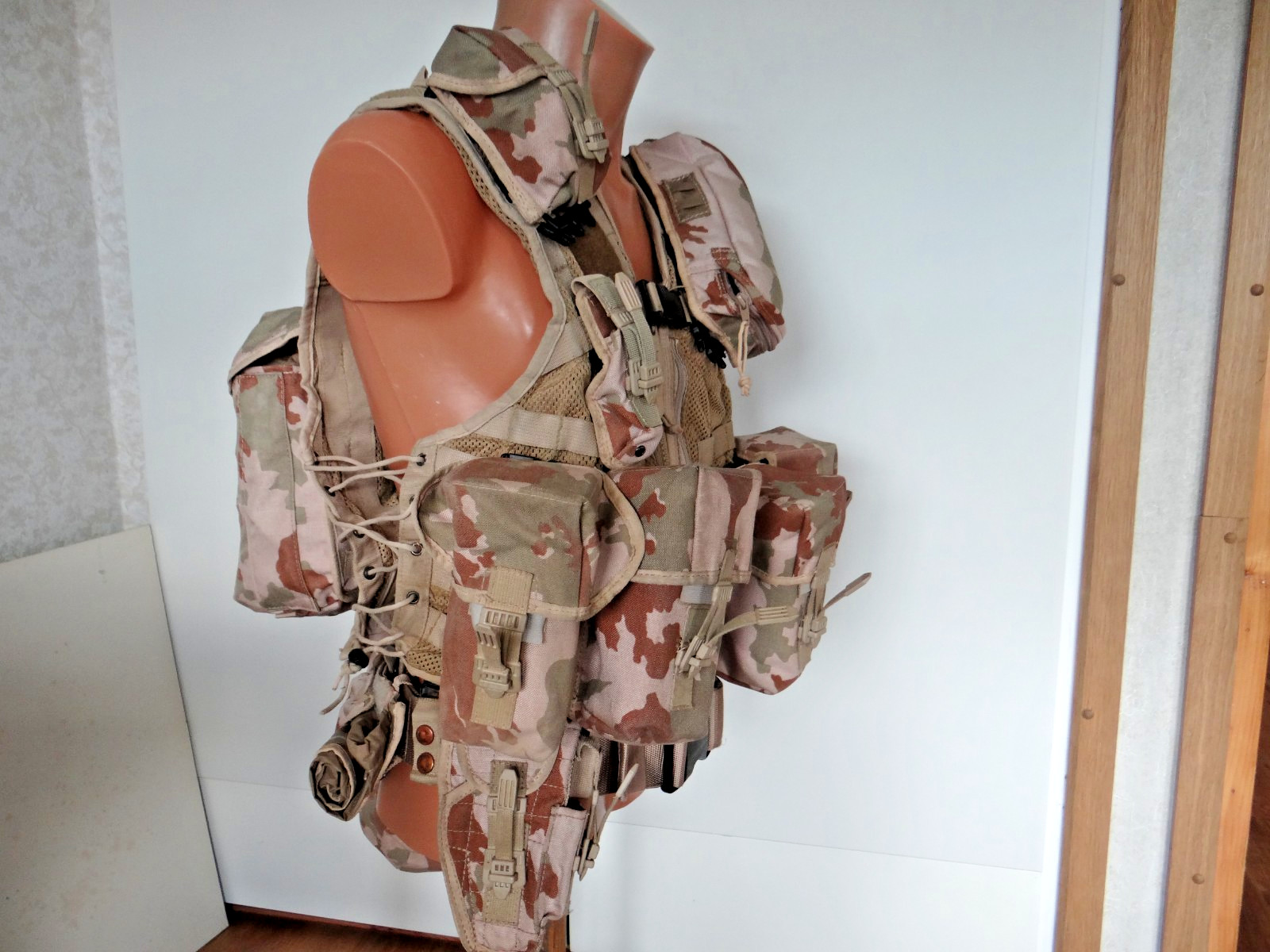 Lithuania army Tactical Chest Rig Vest Modular M05 desert