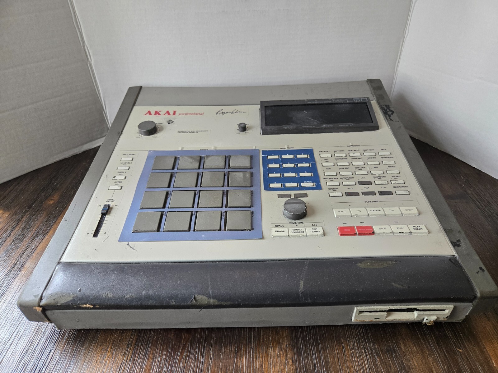 Vintage AKAI MPC60 Made out of Rubber Foam -  Movie Film TV Prop