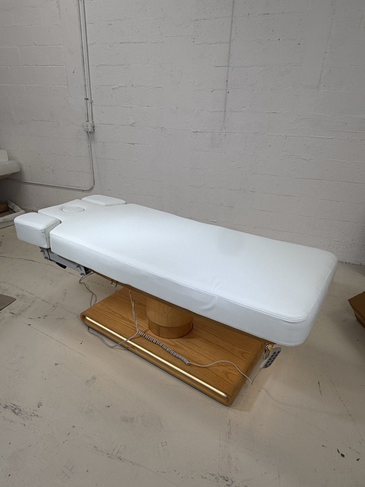 Eyelash / Massage bed Professional White Heat Neon Automatic Adjustable