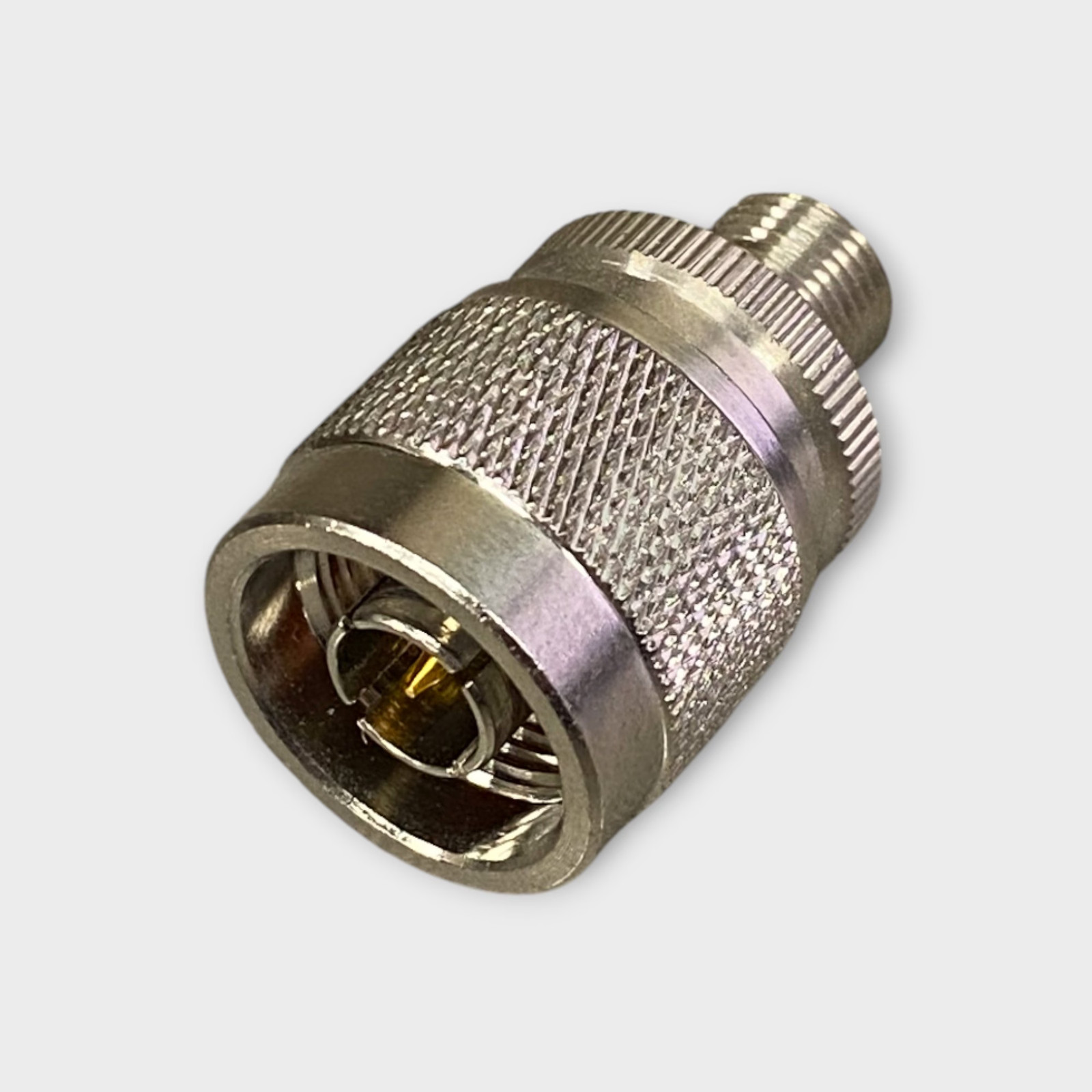 Amphenol RF 242156 RF Adapter F-Jack to N-Plug - New Open Box - Free Shipping