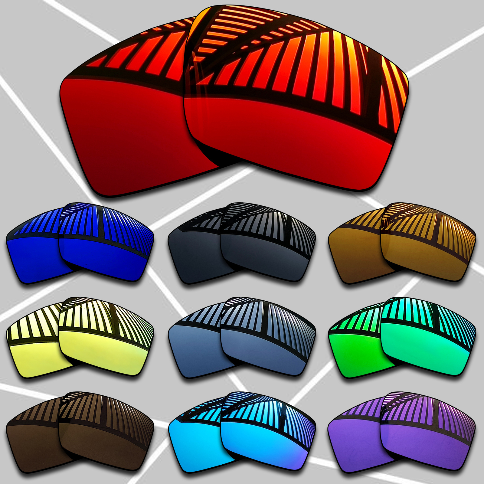 TRUE POLARIZED Replacement Lenses for-Native Raghorn Multi-Colors
