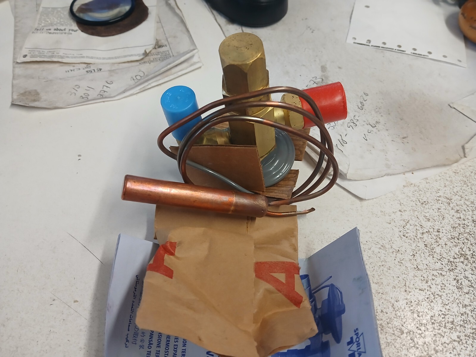 Sporlan Thermostatic Expansion Valve 100399 3/8 x 1/2 30"