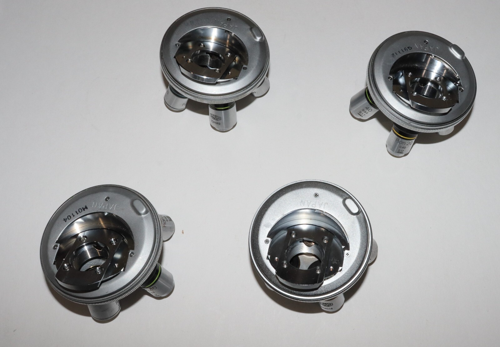 Olympus Microscope Quintuple Nosepiece & Objectives BH Series