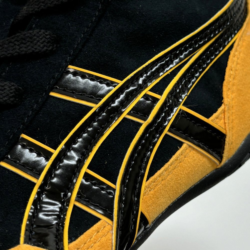 ASICS Wrestling Boxing Shoes EX-EO (Successor to TWR900) Black x Yellow