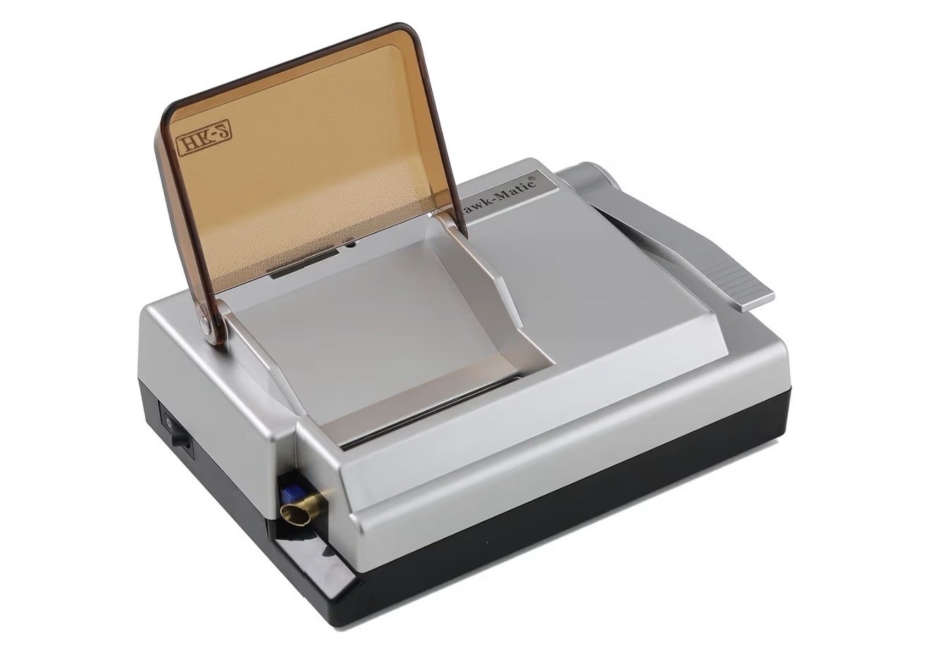 Hawk-Matic HK-2 Electric Cigarette Injector Rolling Machine Silver New Open Box